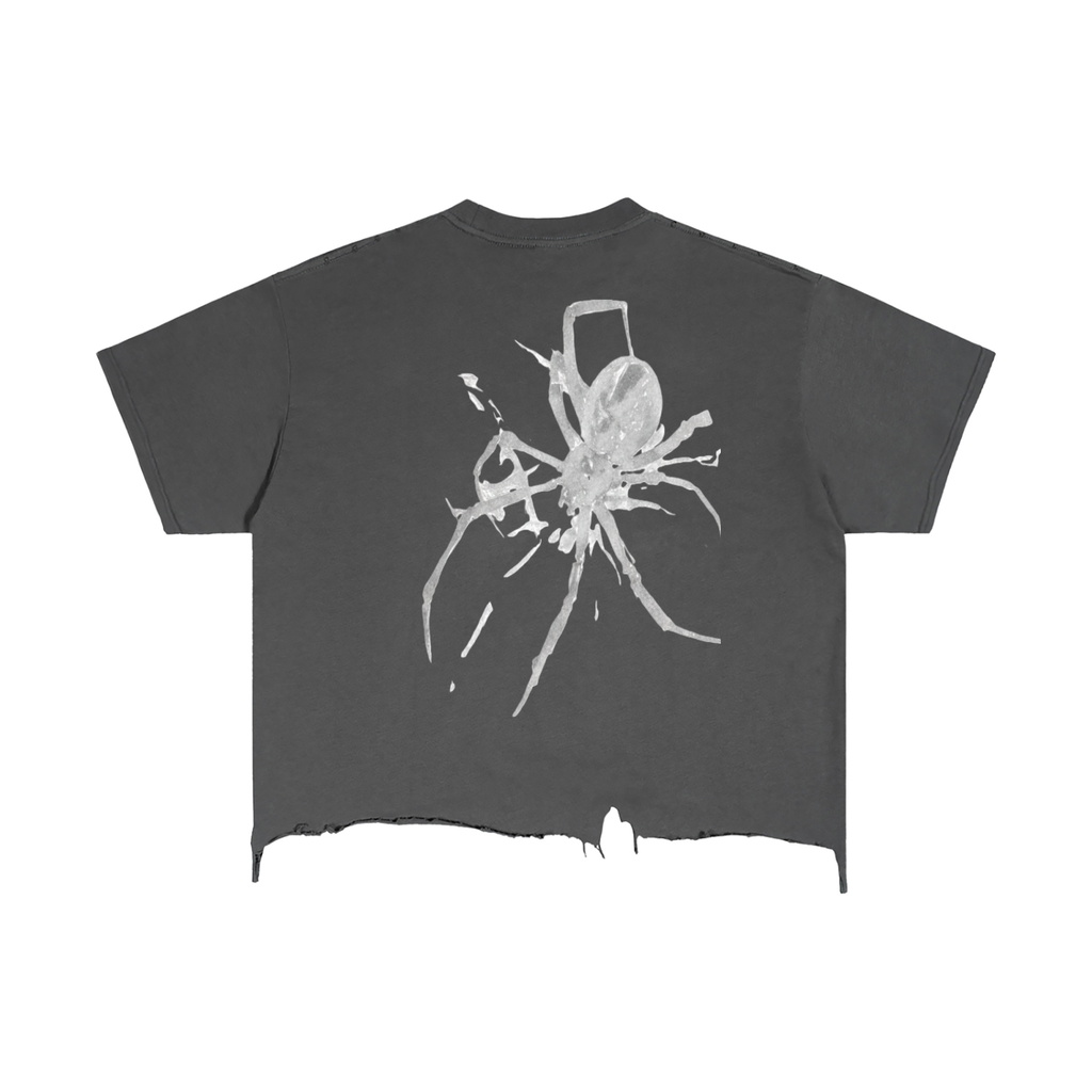 Dead Thread-Vintage Wash Boxy Distressed Hem T-Shirt