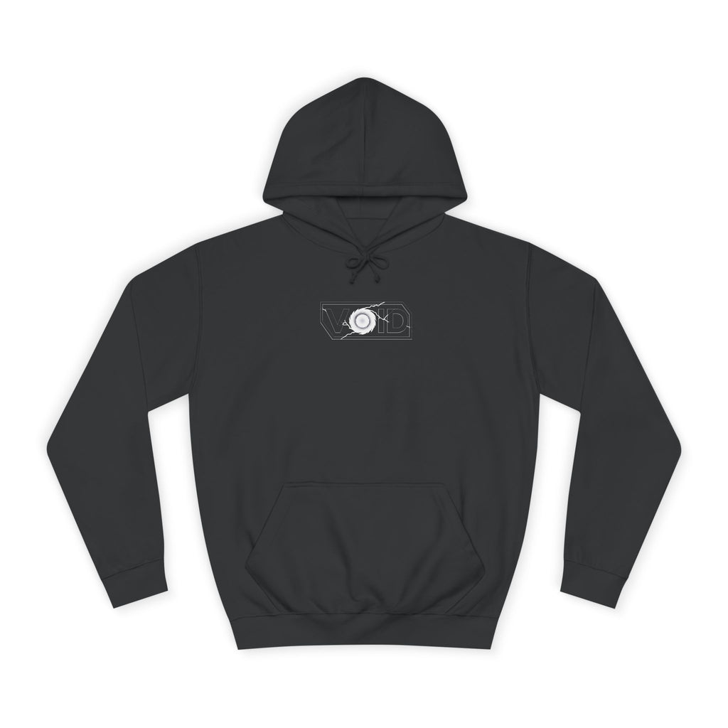 Into The Void Hoodie — Cosmic Skull Graphic College Hoodie