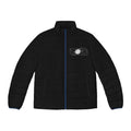 Void - Puffer Jacket — Men's Black Quilted Coat with 'VOID' Graphic