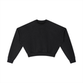 >> SINDHI NOIR<< - Vintage Washed Cropped Sweatshirt